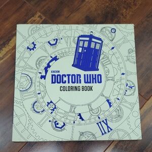 Doctor Who Coloring Book - Blue and Cream
